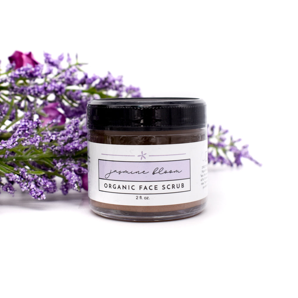 Jasmine Bloom Organic Face Scrub