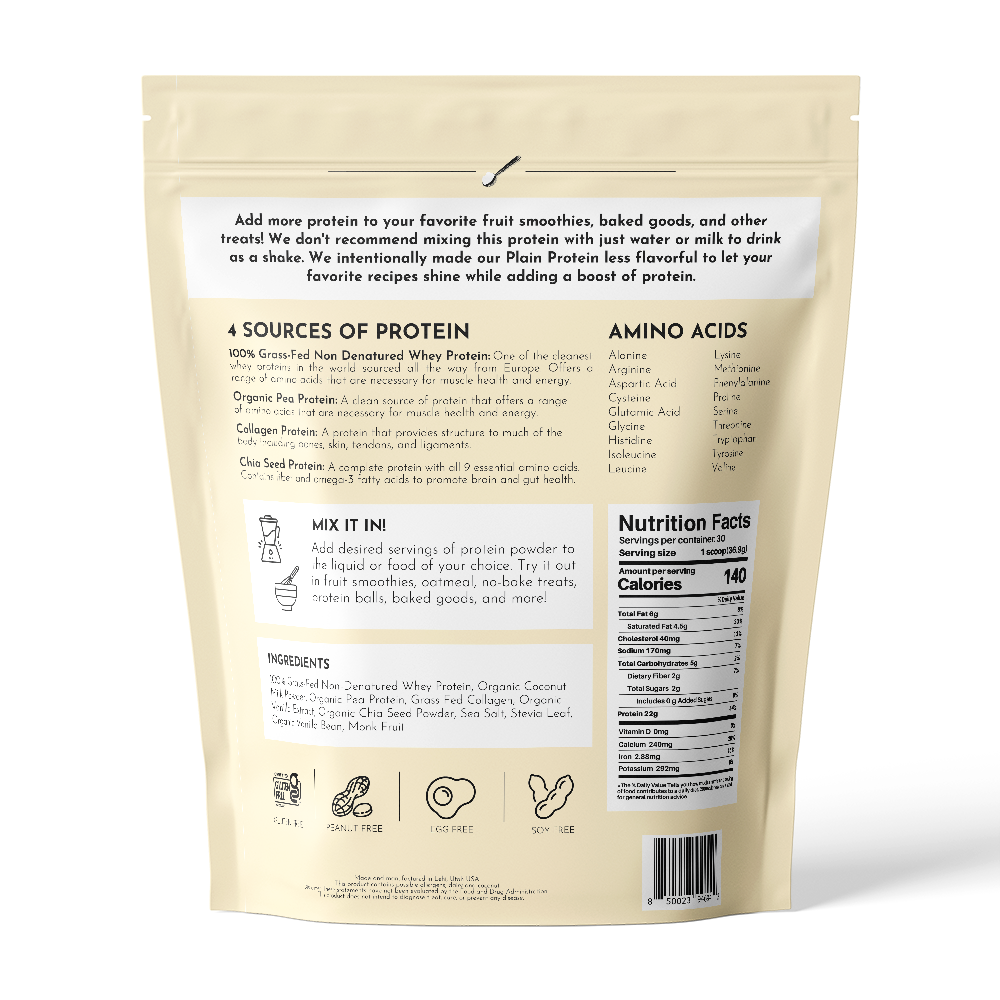 Just Plain Protein Powder
