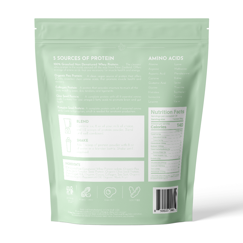 Mint Chocolate Protein Powder