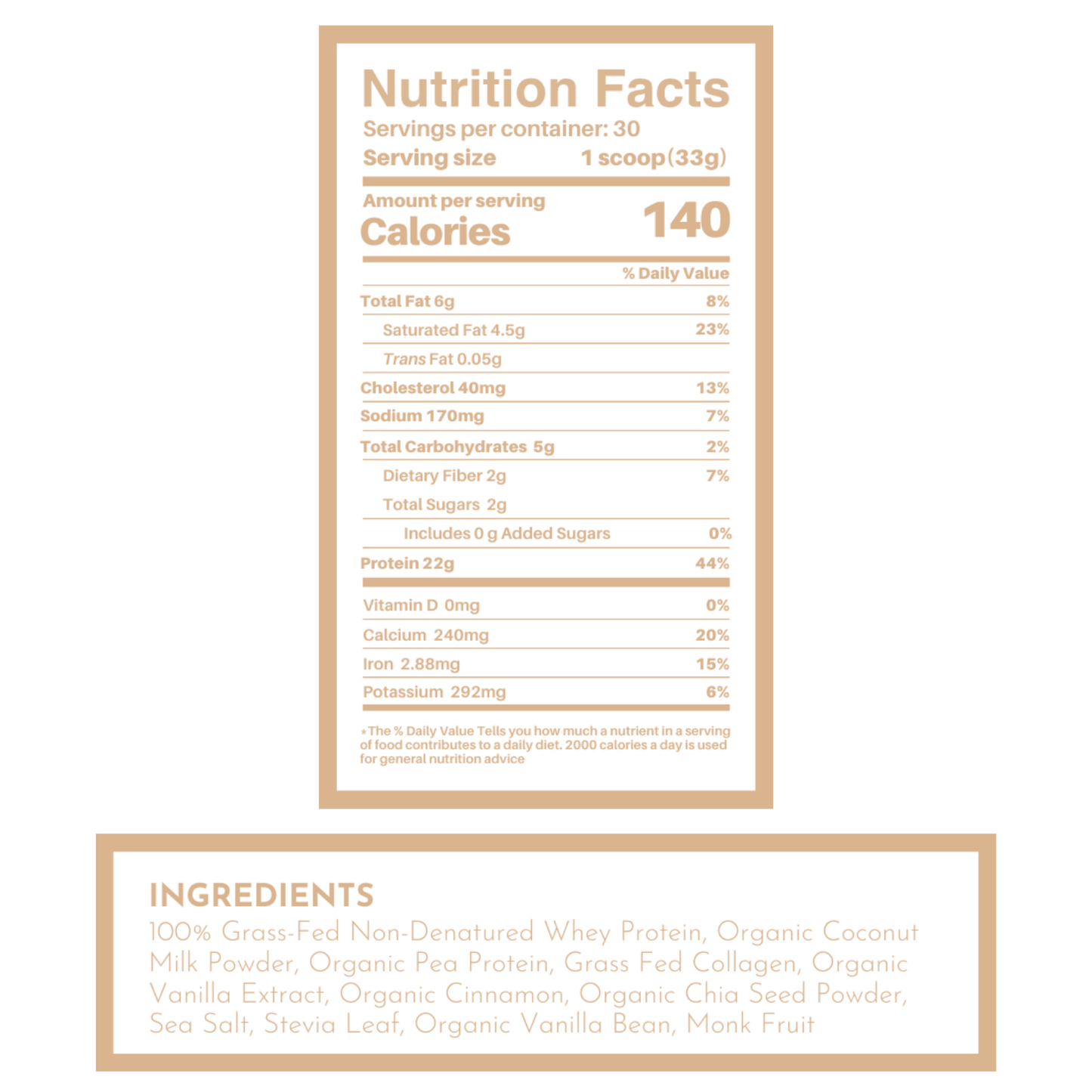 Snickerdoodle Protein Powder