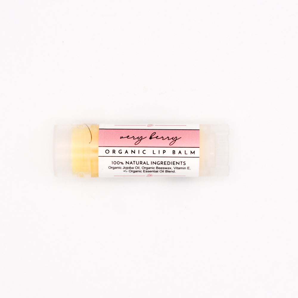 Very Berry Organic Lip Balm