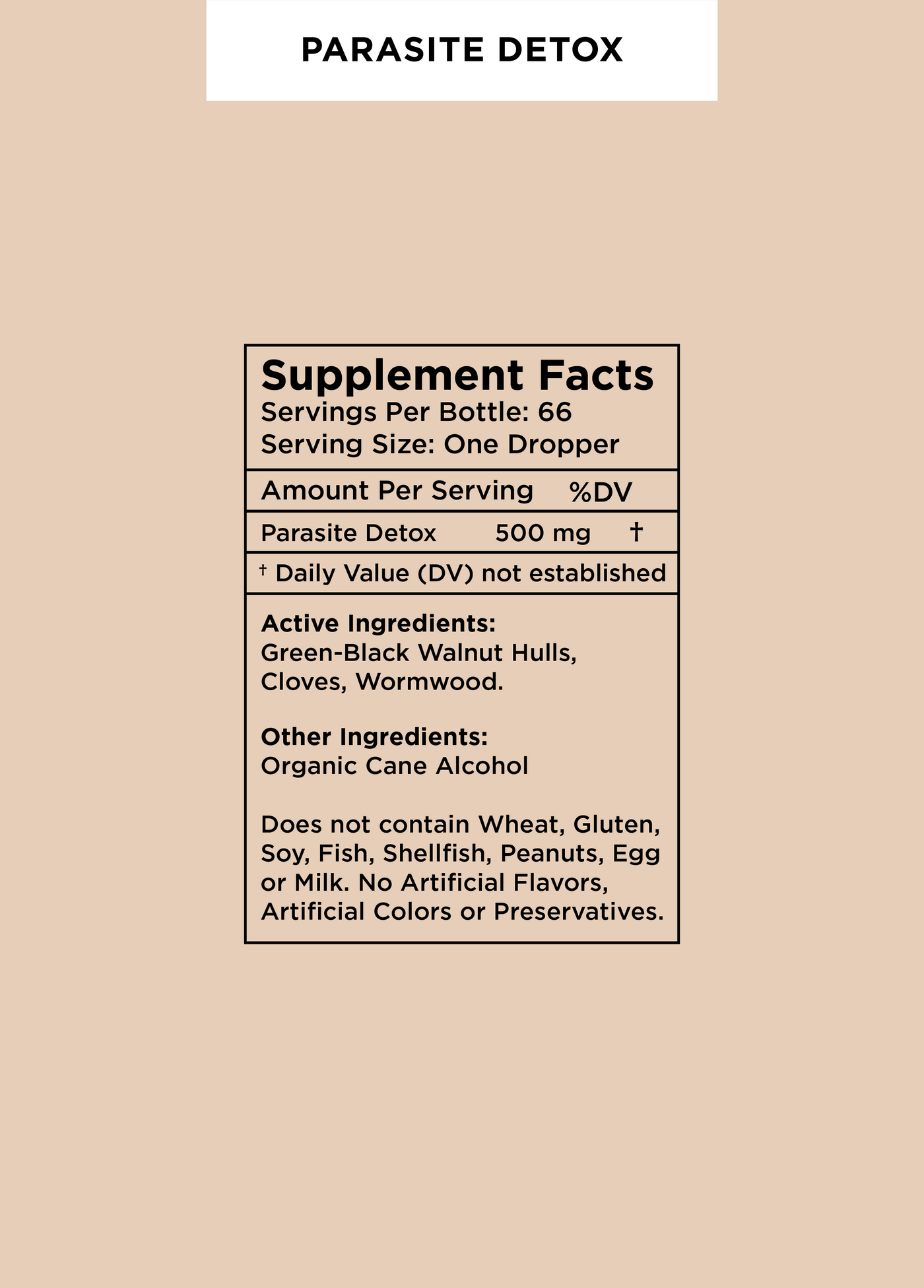 Parasite Detox Tonic