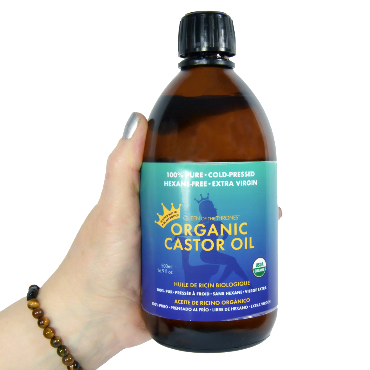 Organic Castor Oil 16.9oz