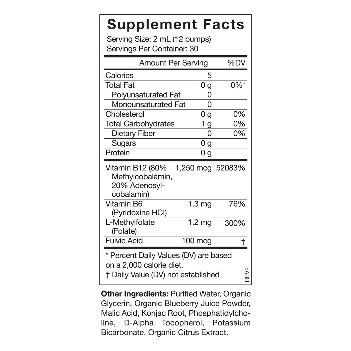 Liposomal Vitamin B12 + B6