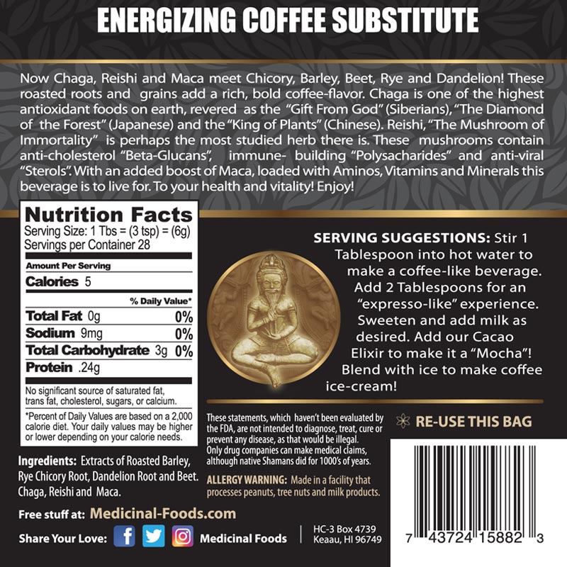 Coffee Break Energizing Coffee Substitute 6 oz.